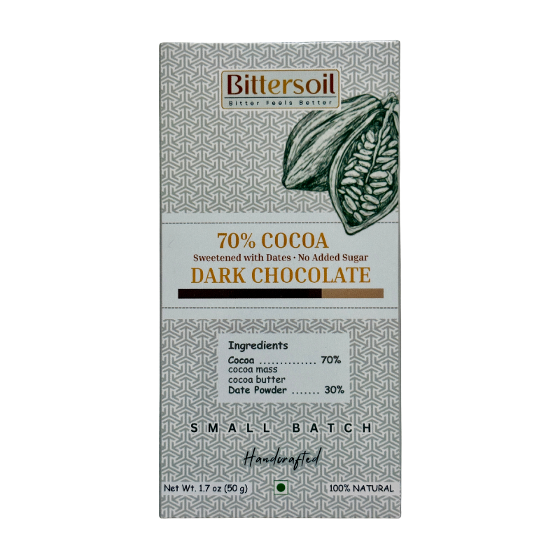 Bittersoil 70% Dark Chocolate