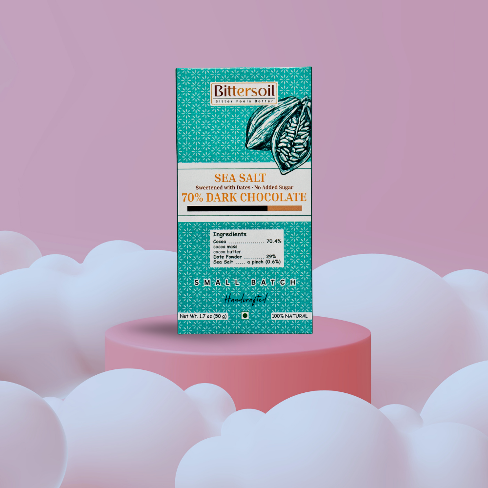 Earth & Tide Sea salt Dark Chocolate