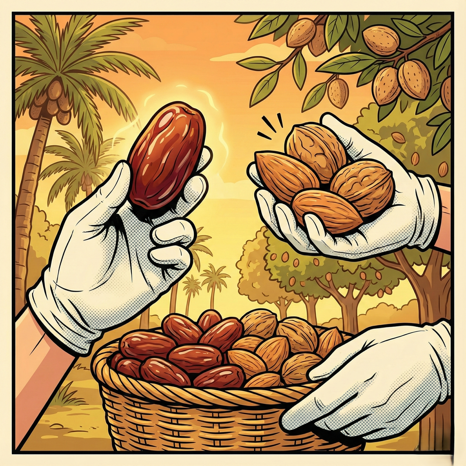 Premium Dates & Nuts Selection