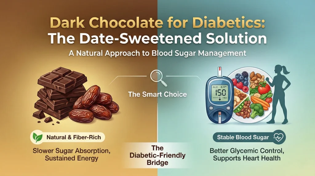 Dark Chocolate for Diabetics: The Date-Sweetened Solution