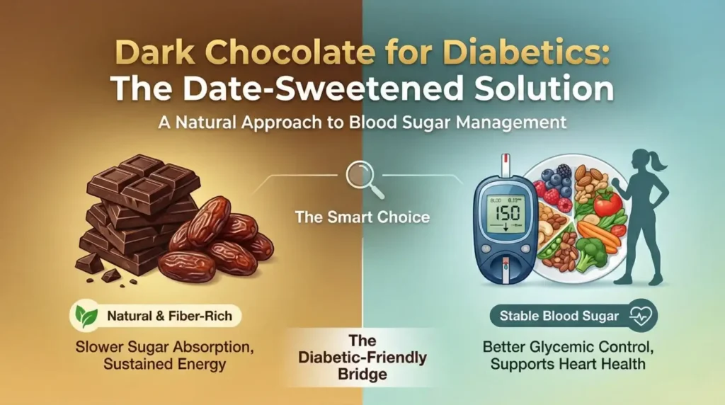Dark Chocolate for Diabetics: The Date-Sweetened Solution