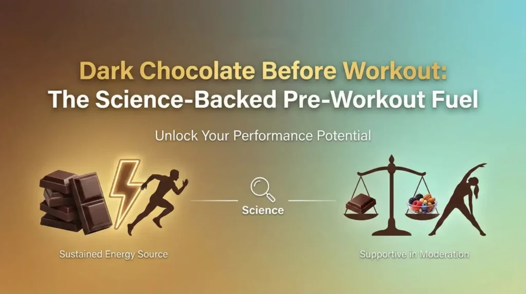 Dark Chocolate Before Workout: The Science-Backed Pre-Workout Fuel